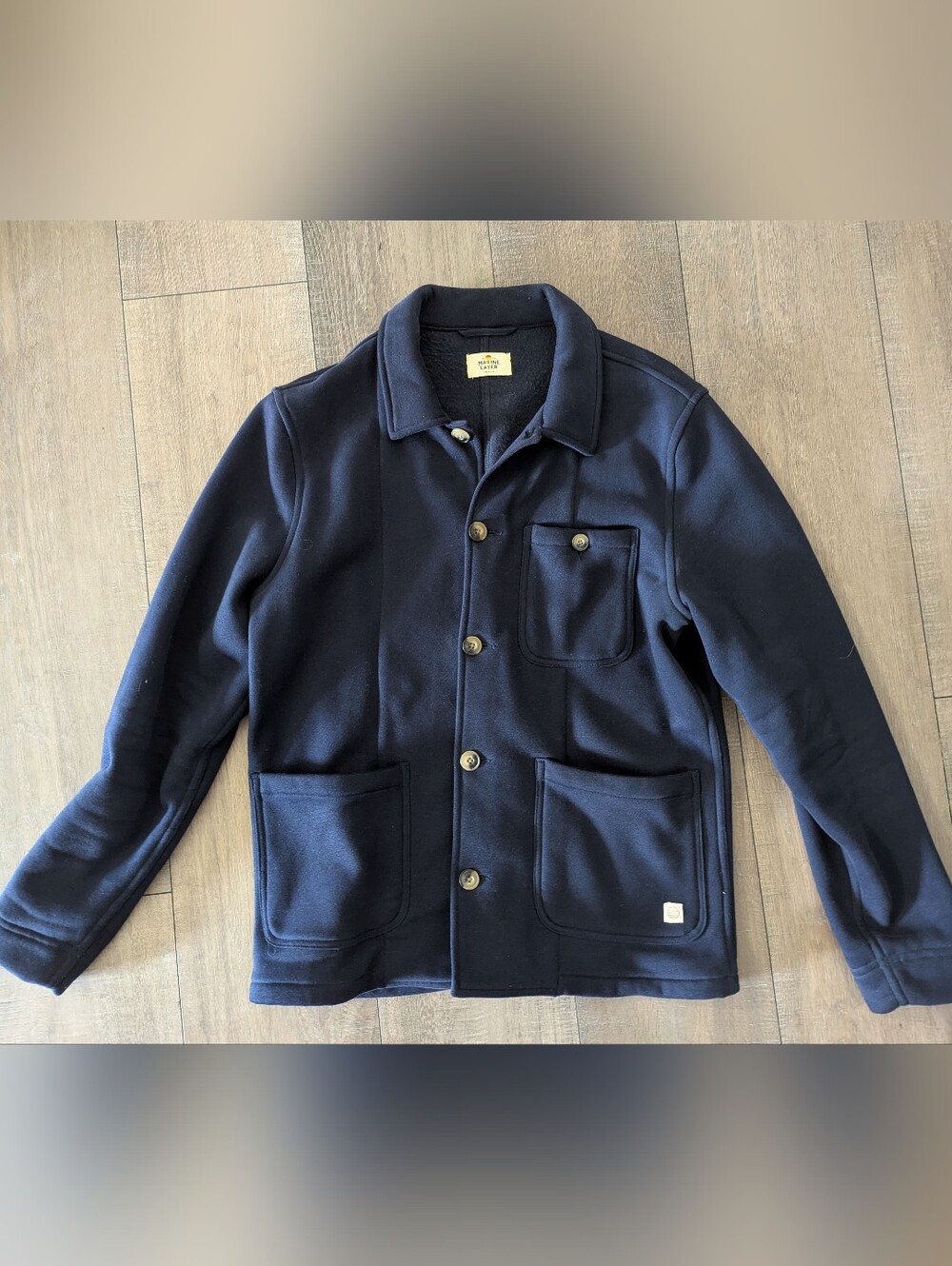 Marine Layer Navy Chore Coat